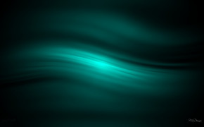 Teal Abstract Line Wallpaper 28501