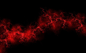 Explosion Red Abstract View Wallpaper 28435