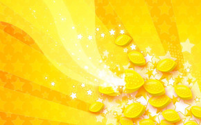 Yellow Abstract Background Design Wallpaper 28582