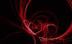 Red Abstract Artwork Wallpaper 28438