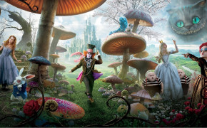 Wonderland Characters Wallpaper 28567