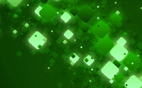 Square Green Abstract Wallpaper 28281