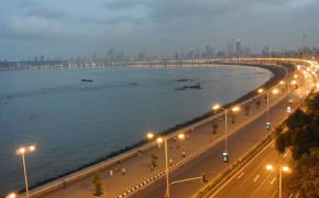 Road View Marine Drive Mumbai Wallpaper 28329