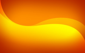 Orange Abstract Wave Wallpaper 28391