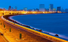 Beautiful View Marine Drive Mumbai Wallpaper 28322
