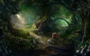 Magic Forest Roots Wallpaper 28309