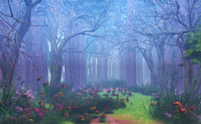 Magic Forest Tree Wallpaper 28312
