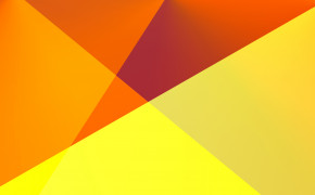 Orange Abstract Shape Wallpaper 28390