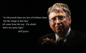 Bill Gates Ideas Quotes Wallpaper 00239