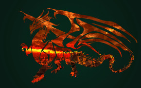 Dragon Art Background HD Wallpaper 29141