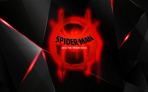 Spiderman Into the Spider Verse Logo Wallpaper 29425