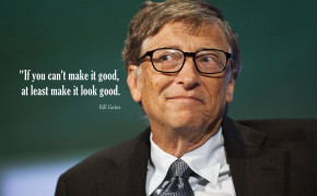 Bill Gates Good Quotes Wallpaper 00238