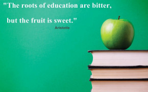Aristotle Education Quotes Wallpaper 00190