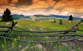 Montana Mountain Landscape Wallpaper 03095