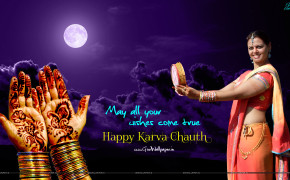 Happy Karwa Chauth Desktop Wallpaper 33696