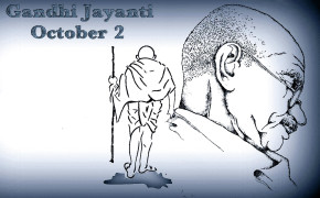 Mahatma Gandhi Jayanti Desktop HD Wallpaper 33817