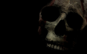 Skull Black Background HD Wallpaper 34204