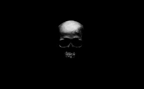 Skull Black Background HD Wallpapers 34205
