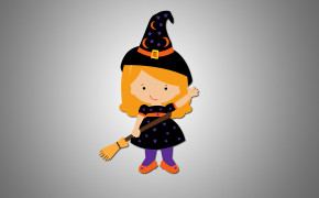 Halloween Witch Background Wallpaper 34792