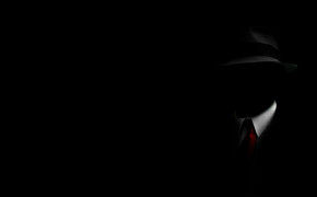 Anonymous Black Background Computer Wallpaper 34051