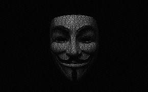 Anonymous Black Background Wallpapers Desktop 34067