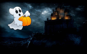 Halloween Ghost Desktop Wallpaper 34705