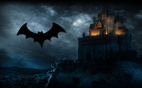 Halloween Bat HD Background Wallpaper 34657