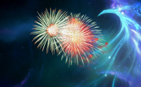 Fireworks Background Wallpaper 34574