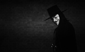 Anonymous Black Background Wallpapers HD 34068