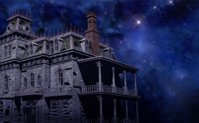 Halloween House Background Wallpapers 34719
