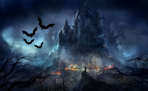 Halloween Bat Background Wallpaper 34650