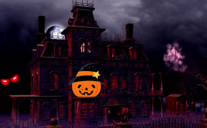 Cute Halloween Desktop HD Wallpaper 34534