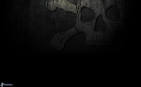 Skull Black Background Desktop Wallpapers 34201