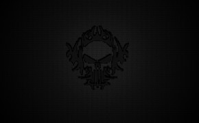 Skull Black Background Computer Desktop Wallpaper 34195
