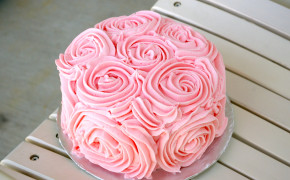 Rose Cake Background Wallpapers 35390