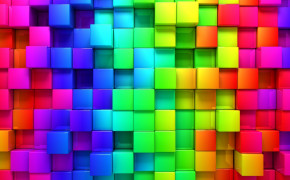 Colorful Cubes Wallpaper 35528