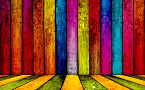 Colorful Wood Wallpaper 35535