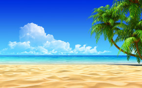 Tropical Beach HD Desktop Wallpaper 35755