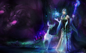 Witch Background Wallpaper 03556