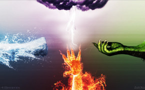 4 Elements Background Wallpapers 36670