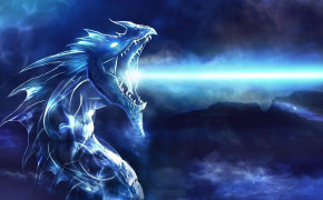 Ice Dragon HD Background Wallpaper 37954