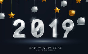 2019 Happy New Year HD Background Wallpaper 38468