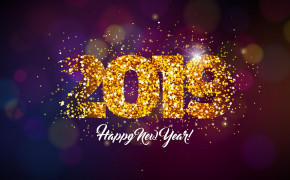 2019 Happy New Year Wallpapers Full HD 38476