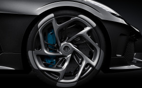 4K Bugatti La Voiture Noire Wheel Wallpaper 40072