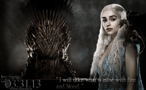 Daenerys Targaryen Background Wallpaper 41089