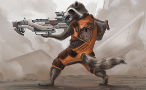 4K Marvel Rocket Raccoon HD Wallpaper 41336
