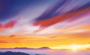 Colorful Sky Background Wallpaper 04117