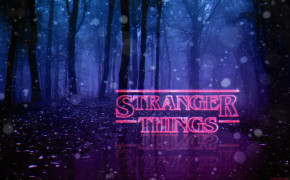 Stranger Things Forest Background Wallpaper 42951