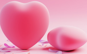 Pink Heart Wallpaper 43121