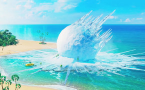 The Angry Birds Movie 2 Island Giant Ice Ball Wallpaper 43392